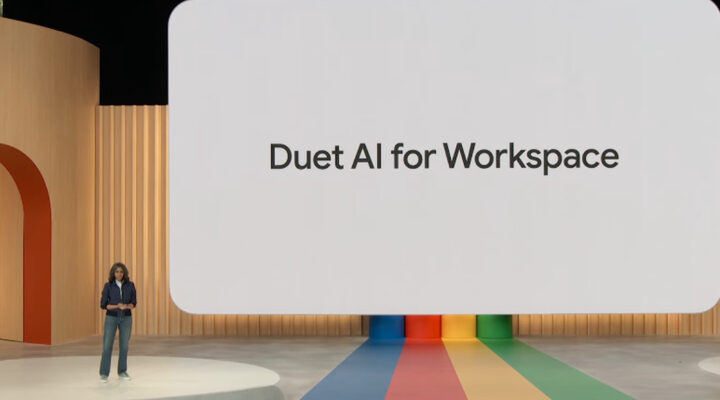 Duet AI for Google Workspace annoucement in Google Cloud Next ’23