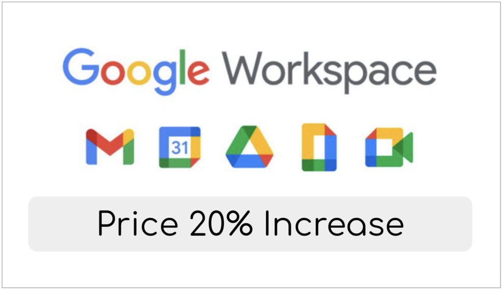 Google Workspace Price Increase